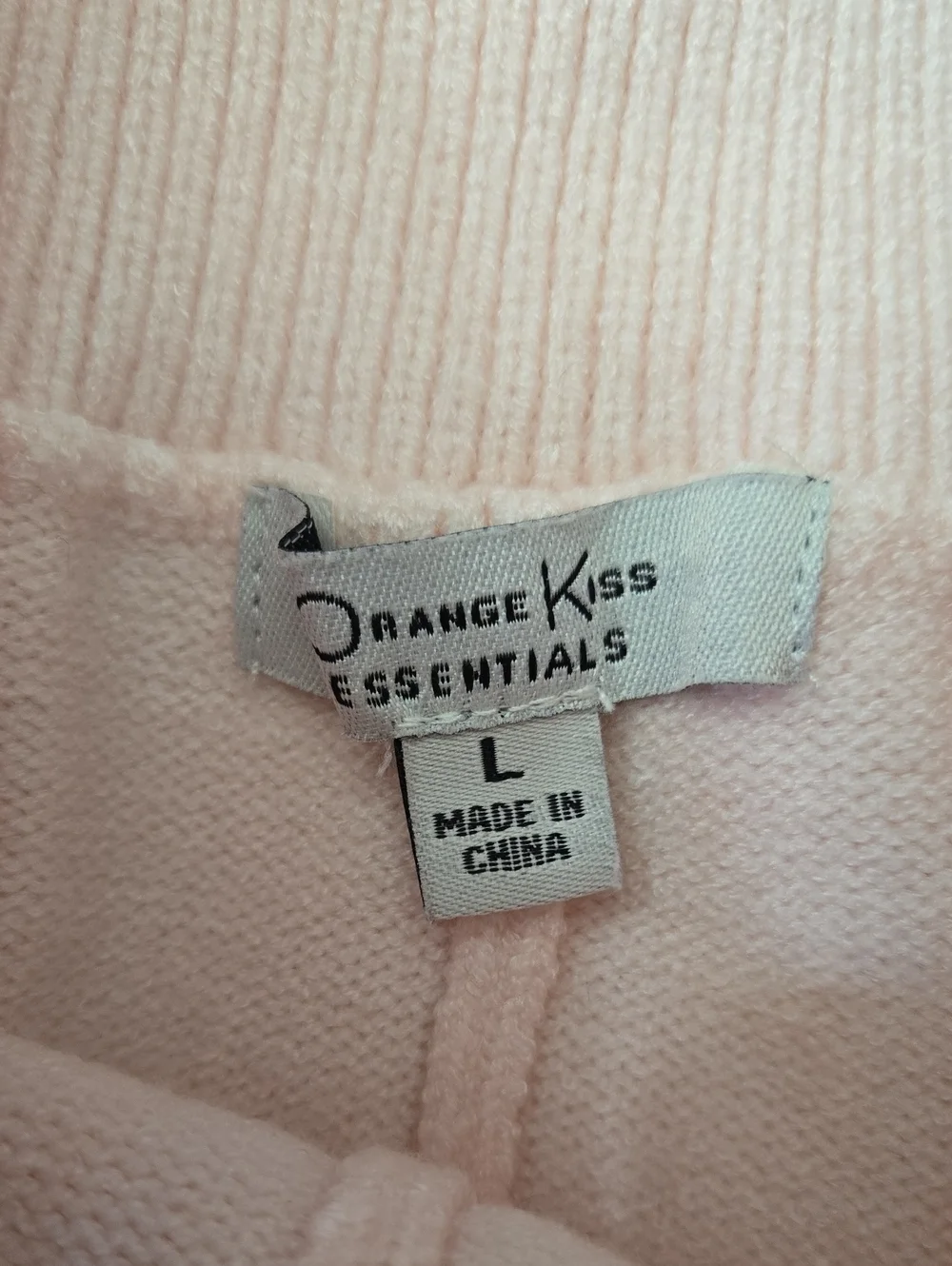 Orange Kiss Matching Set, Girls Size Large